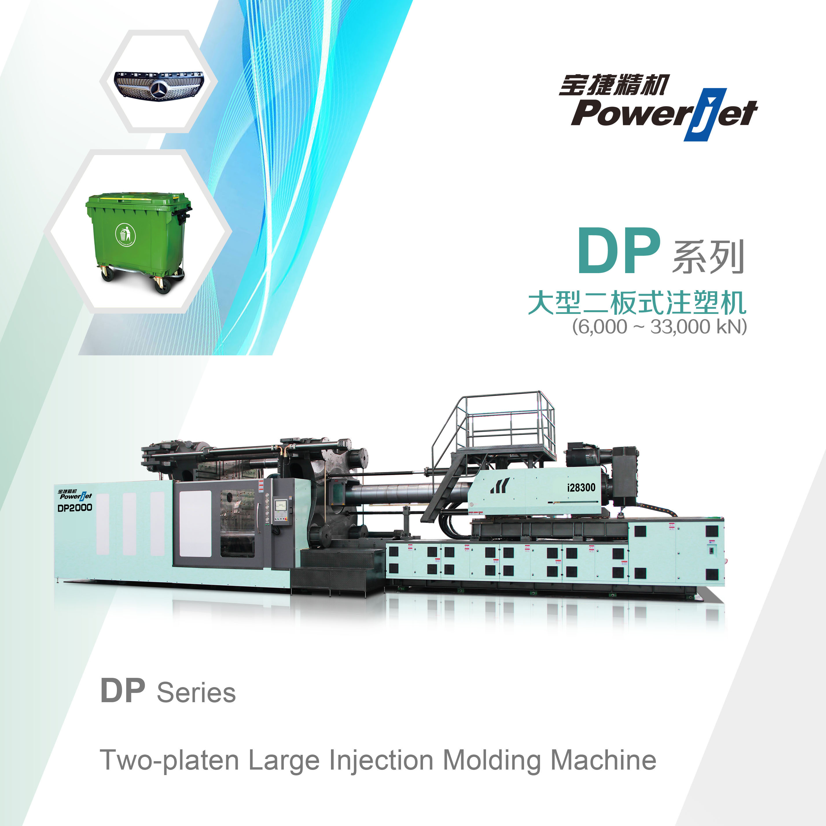 DP系列大型二板式注塑機(jī)